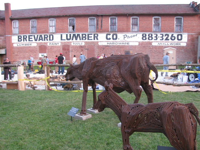 Brevard Lumber Yard NC